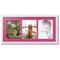 ArtToFrames Collage Photo Picture Frame with 3 - 8.5x11 inch Openings, Framed in White with Over 62 Mat Color Options and Plexi Glass (CSM-3966-28)